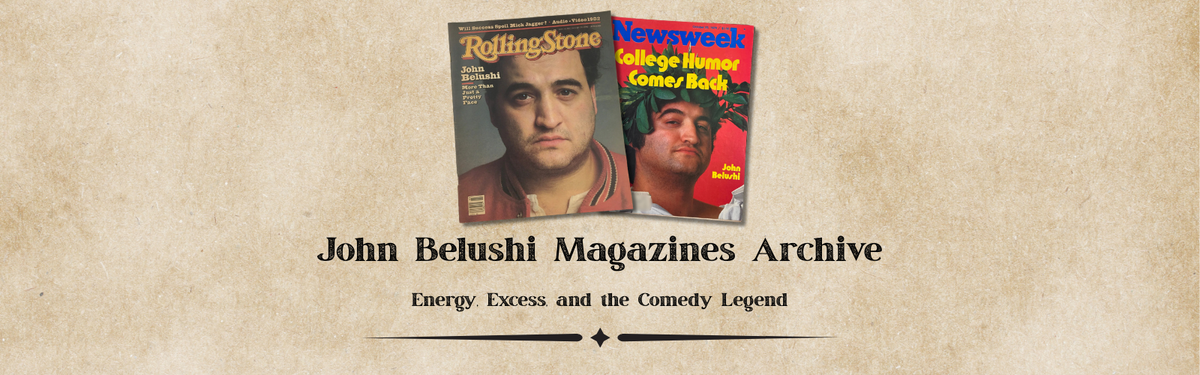 John Belushi Magazines