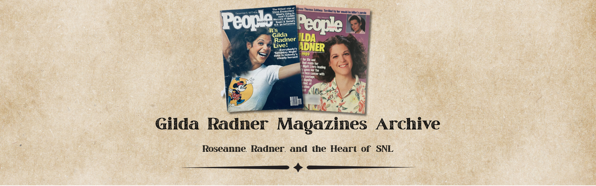 Gilda Radner Magazines