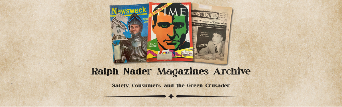 Ralph Nader Magazines