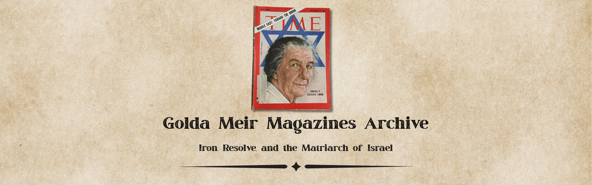 Golda Meir Magazines