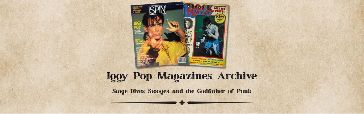 Iggy Pop Magazines