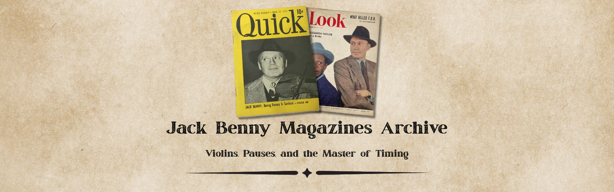 Jack Benny Magazines