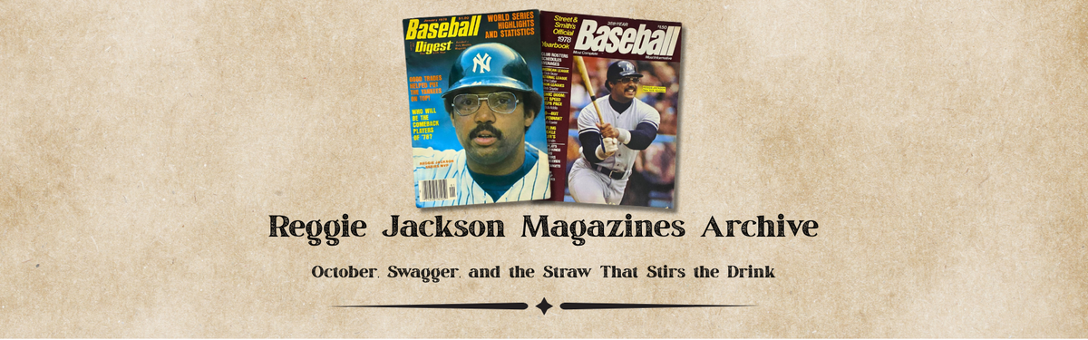 Reggie Jackson Magazines