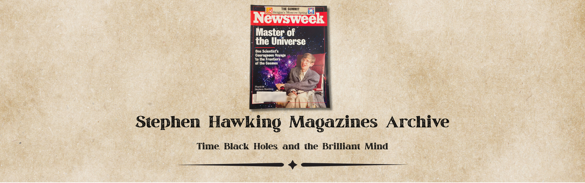 Stephen Hawking Magazines