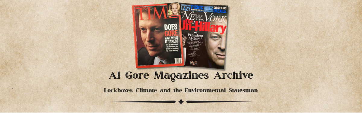 Al Gore Magazines