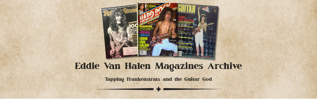 Eddie Van Halen Magazines