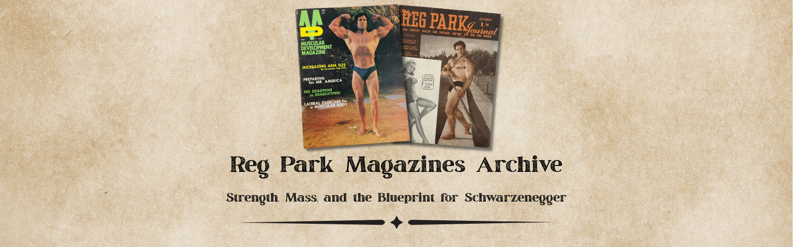 Reg Park Magazines