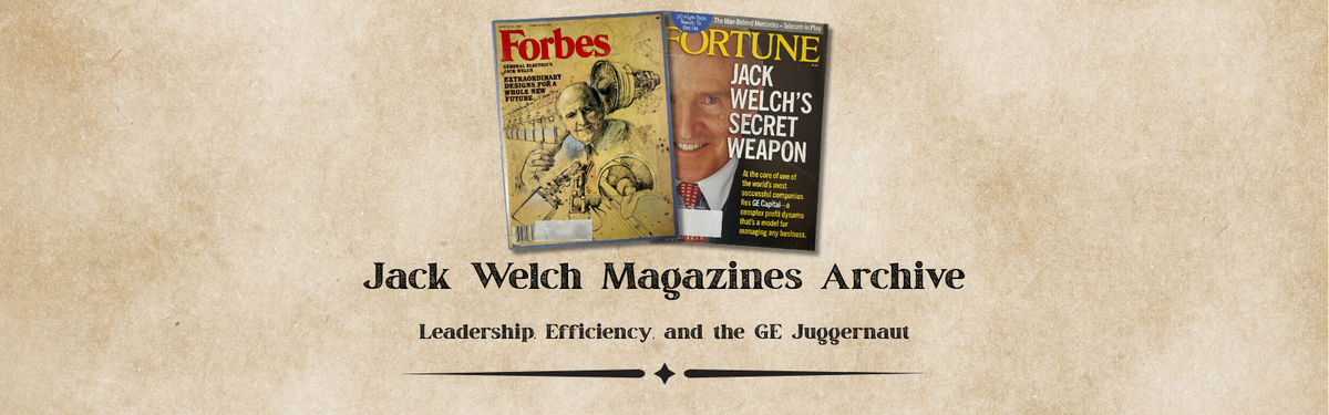 Jack Welch Magazines