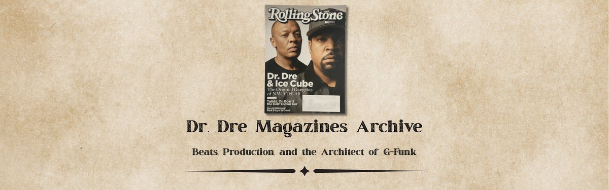 Dr. Dre Magazines