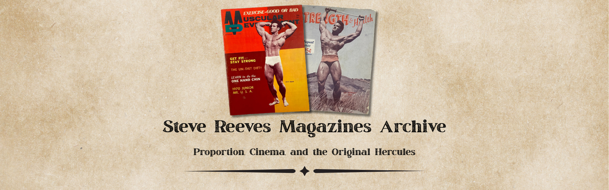 Steve Reeves Magazines