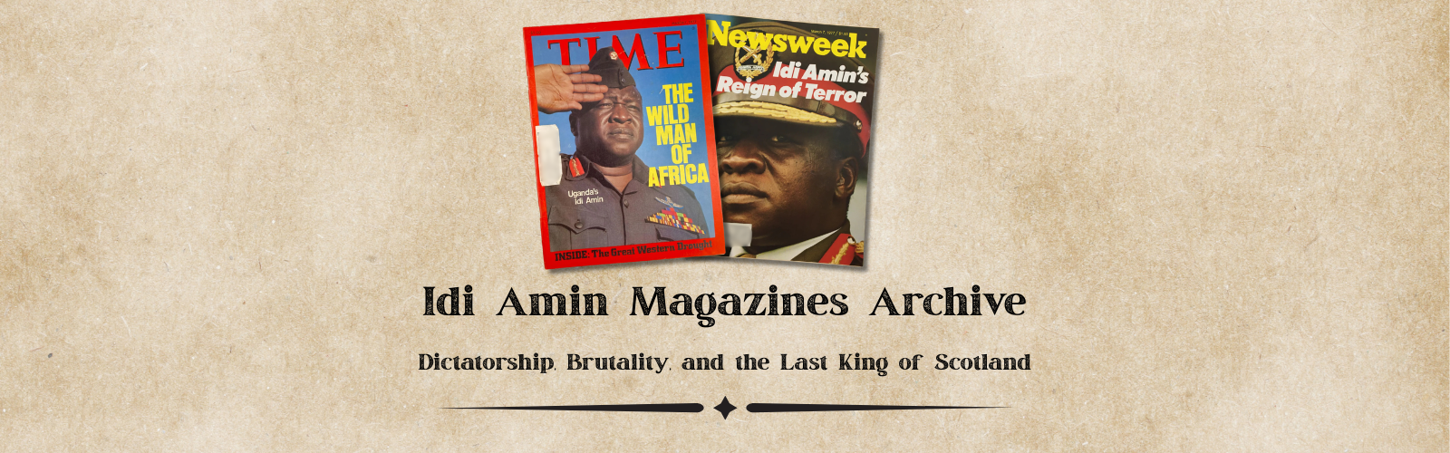 Idi Amin Magazines