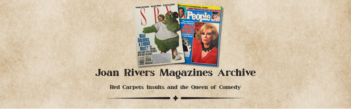 Joan Rivers Magazines