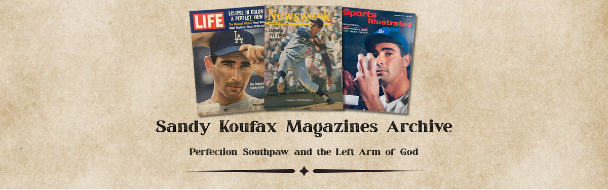 Sandy Koufax Magazines