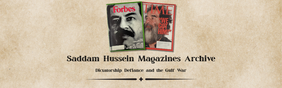 Saddam Hussein Magazines