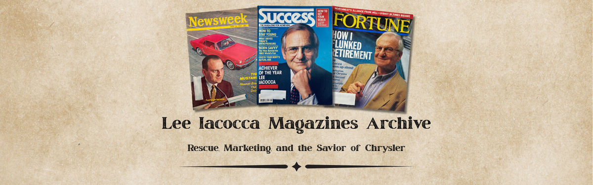 Lee Iacocca Magazines