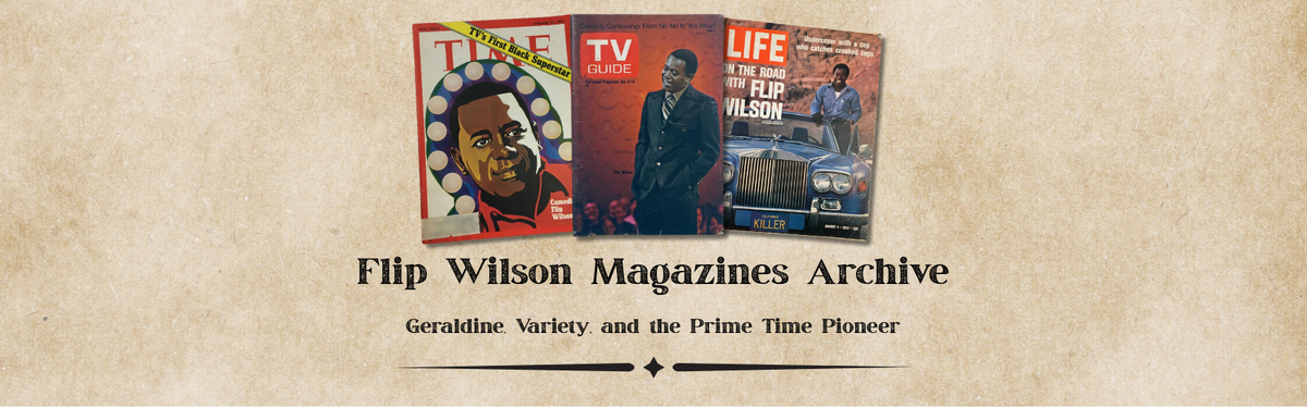 Flip Wilson Magazines