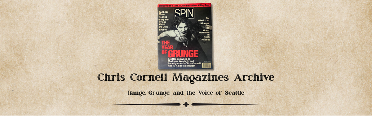 Chris Cornell Magazines