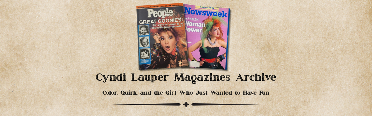 Cyndi Lauper Magazines