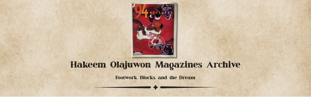 Hakeem Olajuwon Magazines