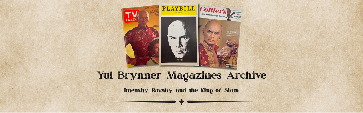 Yul Brynner Magazines