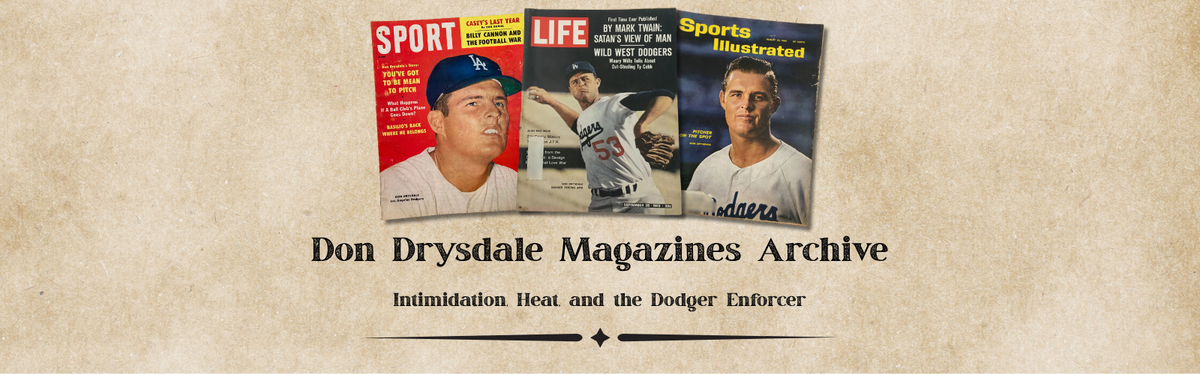 Don Drysdale Magazines