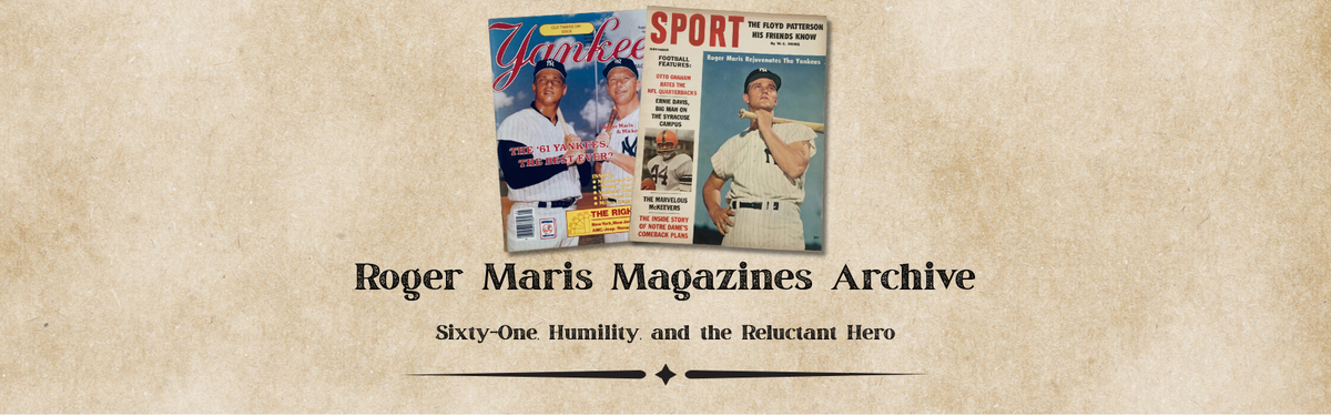 Roger Maris Magazines