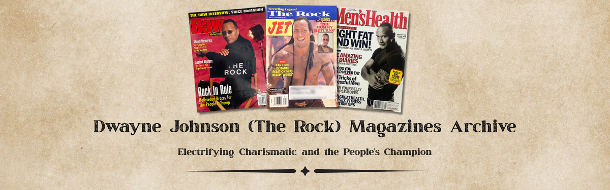 Dwayne Johnson Magazines