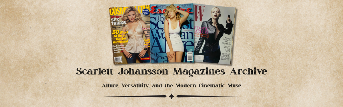 Scarlett Johansson Magazines