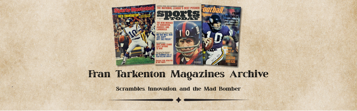 Fran Tarkenton Magazines