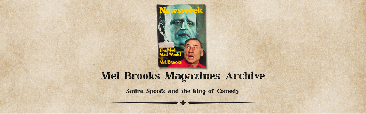 Mel Brooks Magazines