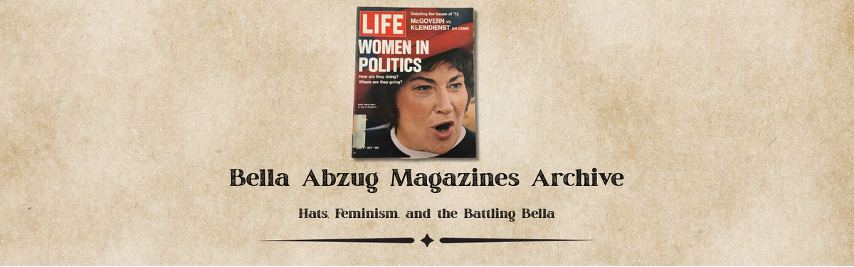Bella Abzug Magazines