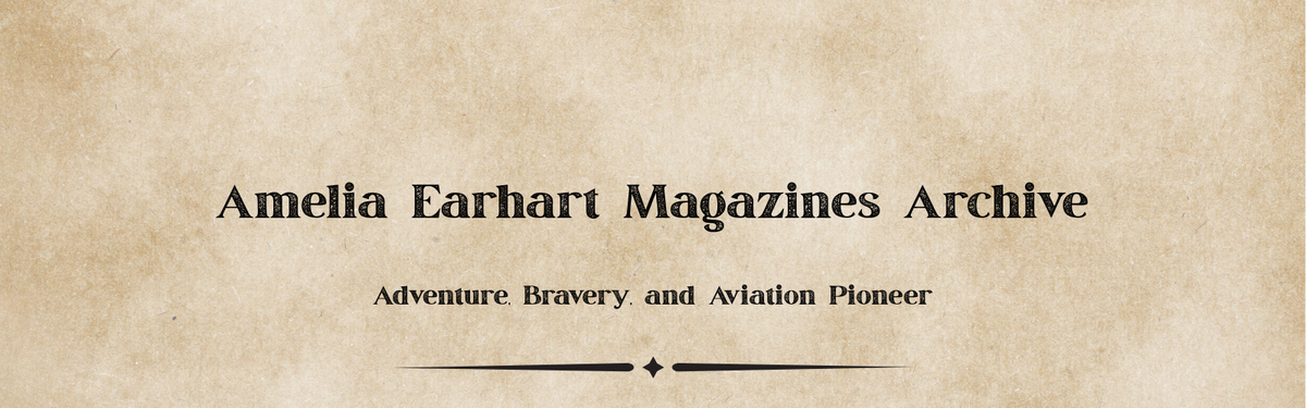Amelia Earhart Magazines