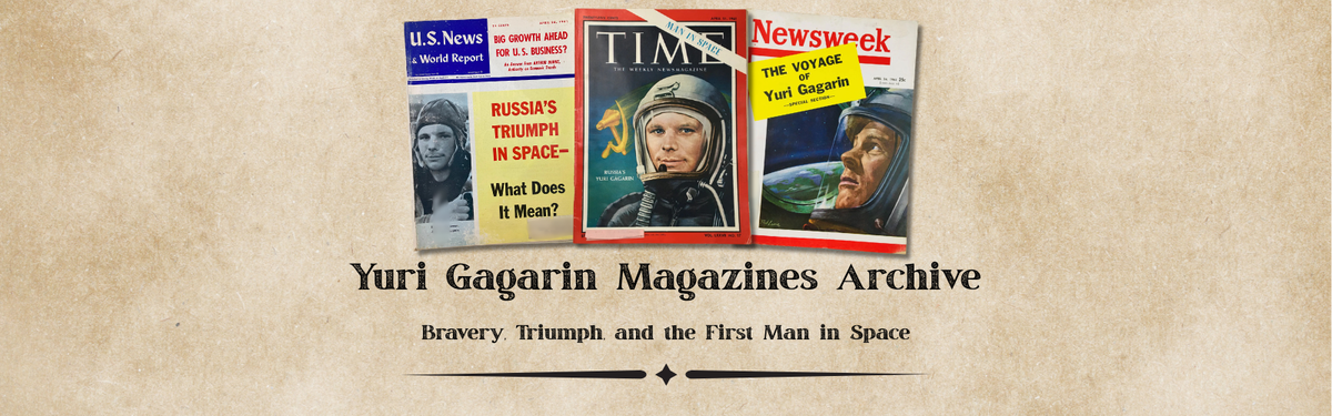 Yuri Gagarin Magazines