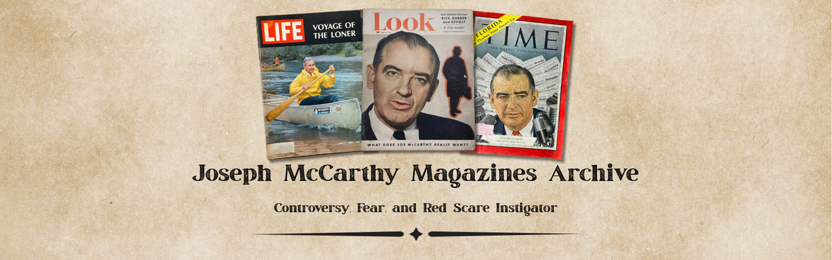 Joseph McCarthy Magazines