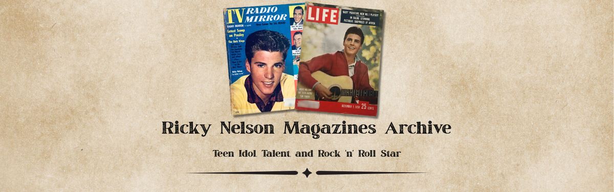Ricky Nelson Magazines