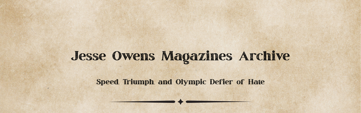 Jesse Owens Magazines