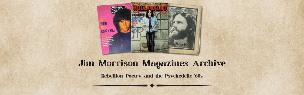 Jim Morrison Magazines