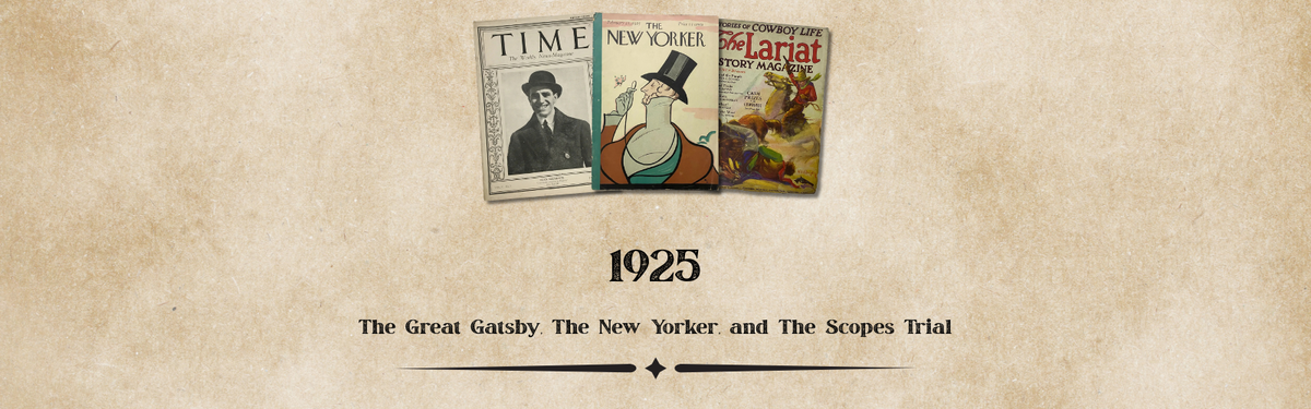 1925 Magazines