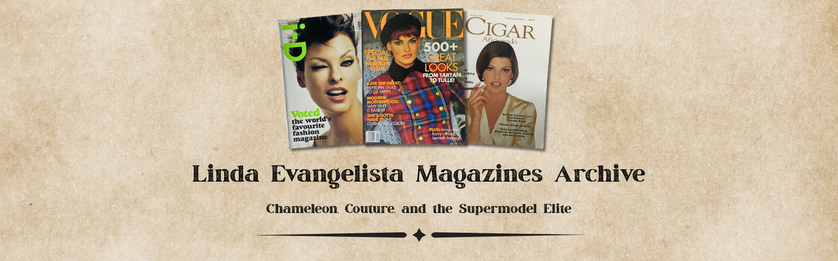 Linda Evangelista Magazines