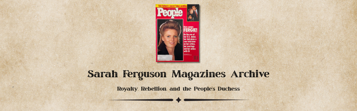 Sarah Ferguson Magazines