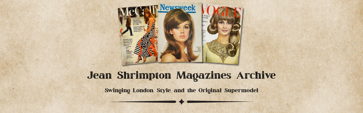 Jean Shrimpton Magazines
