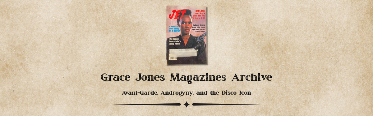 Grace Jones Magazines