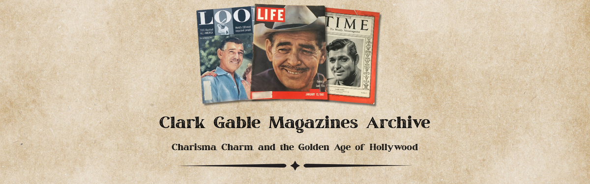 Clark Gable Magazines