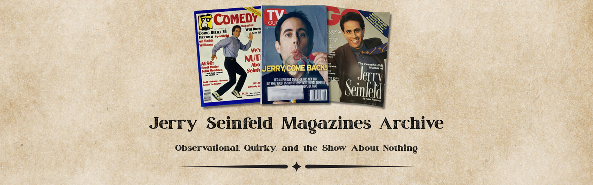 Jerry Seinfeld Magazines