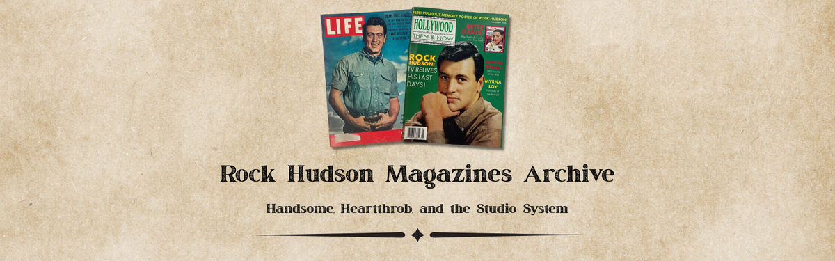 Rock Hudson Magazines