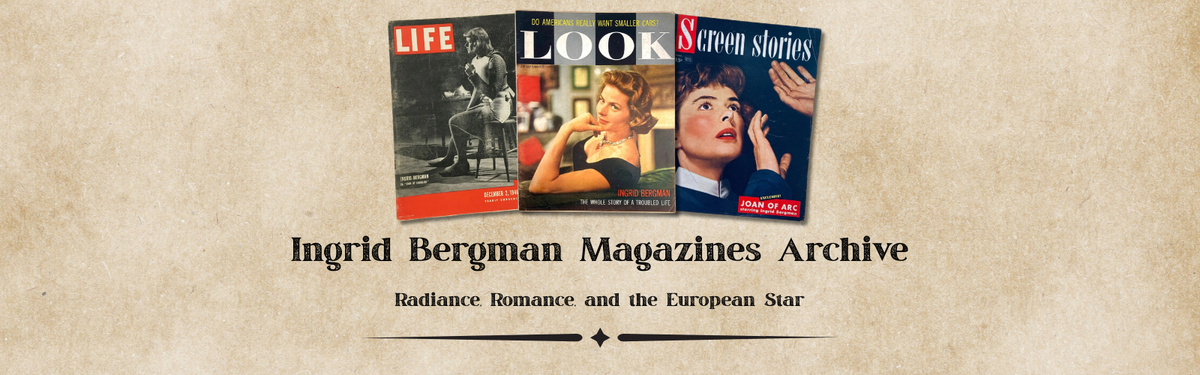 Ingrid Bergman Magazines