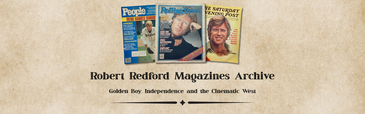 Robert Redford Magazines