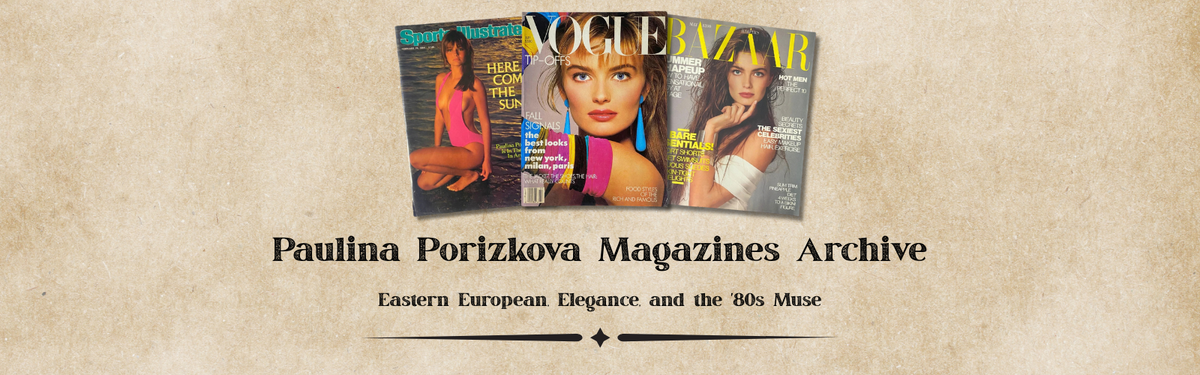 Paulina Porizkova Magazines