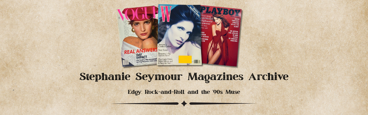 Stephanie Seymour Magazines
