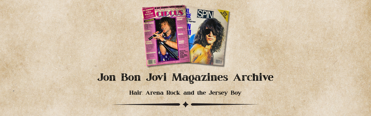 Jon Bon Jovi Magazines